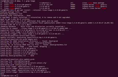 Reinstall Kernel Debian