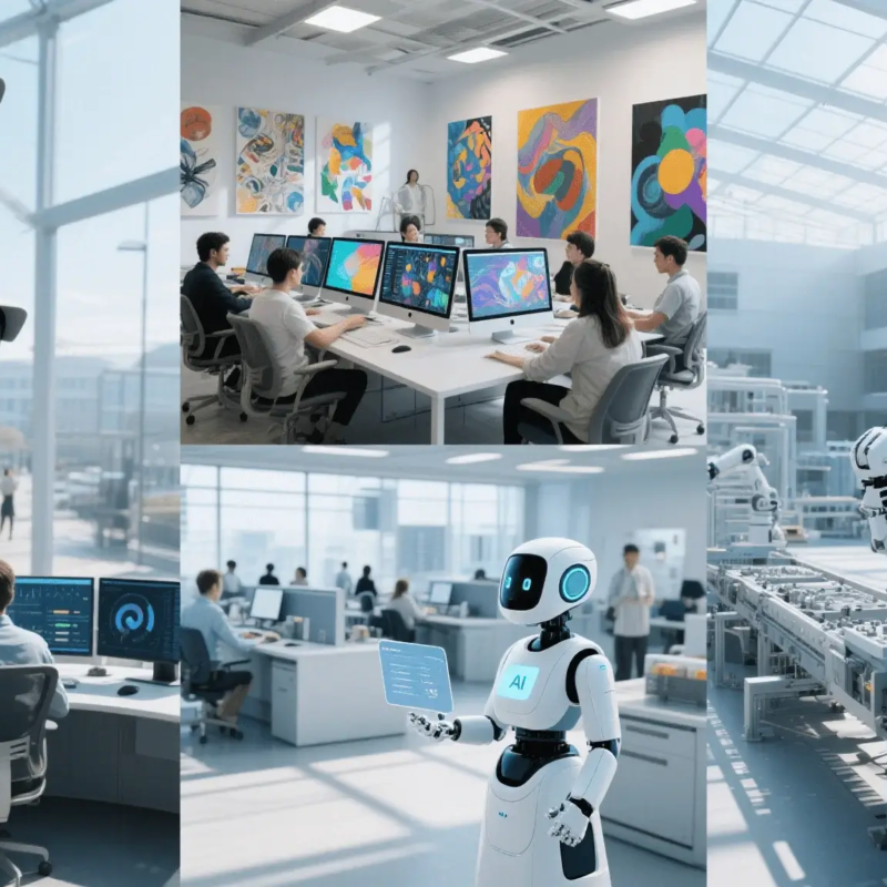 AI reshape the future industry